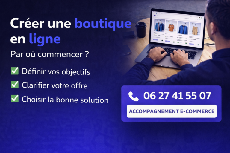 Créer une boutique en ligne ne s’improvise pas. Découvrez par où commencer pour lancer un e-commerce rentable et éviter les erreurs classiques.